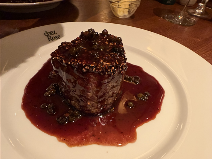 steak au poivre